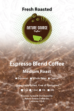 Load image into Gallery viewer, Espresso Blend Coffee | Organic Arabica Coffee | Medium Roast | Fresh Roasted