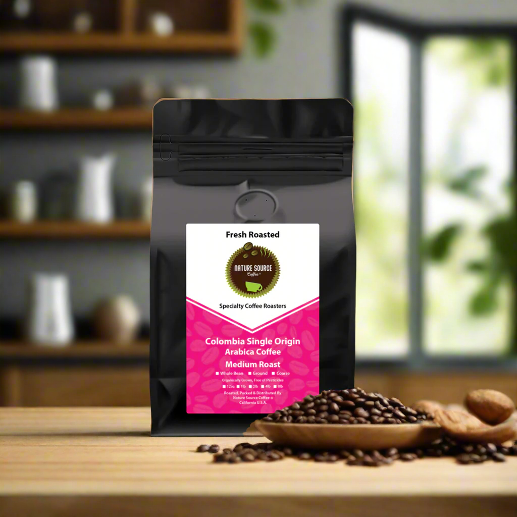 Colombia Single Origin Coffee | Organic | Medium Roast | Fresh