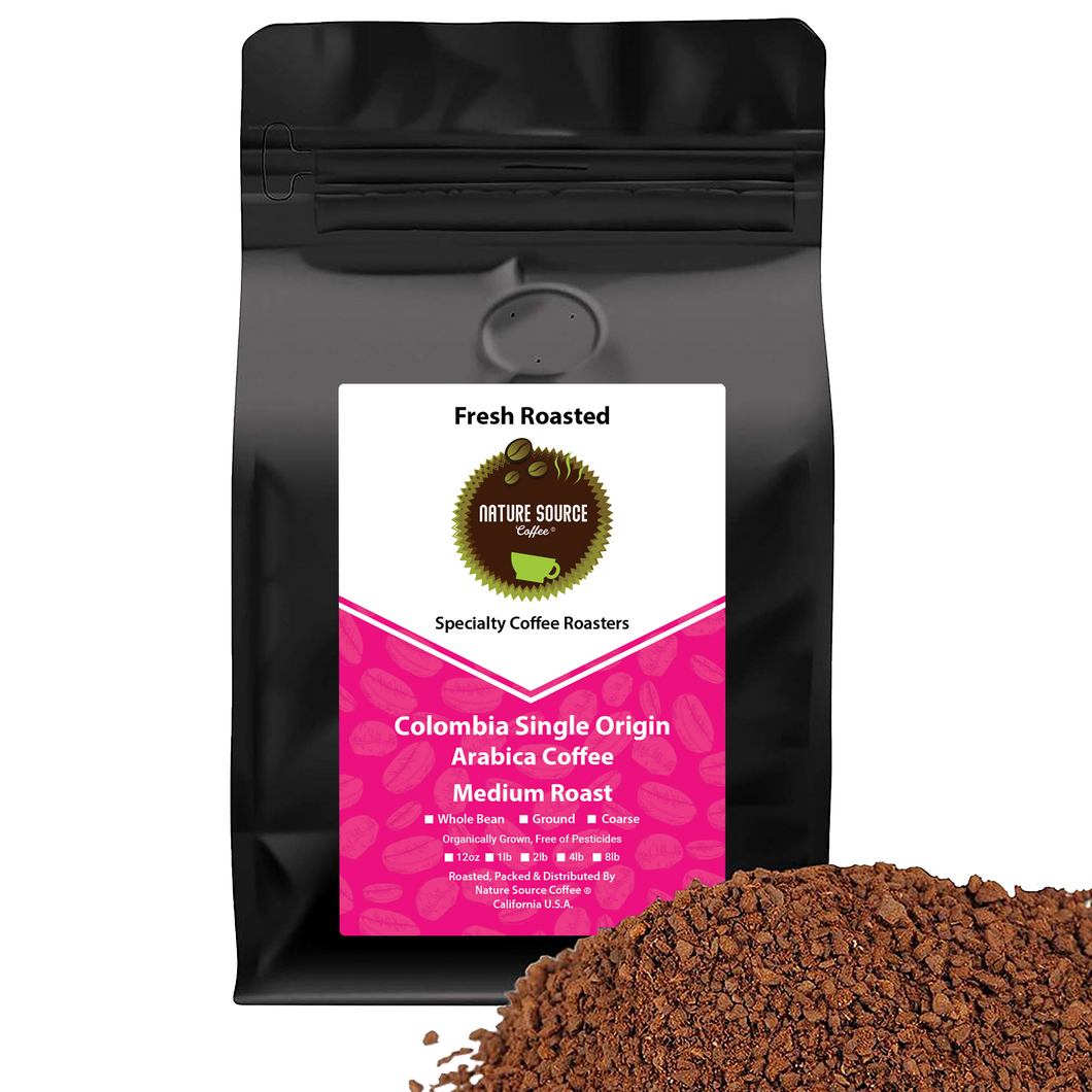 Colombia Single Origin Coffee | Organic | Medium Roast | Fresh Roasted