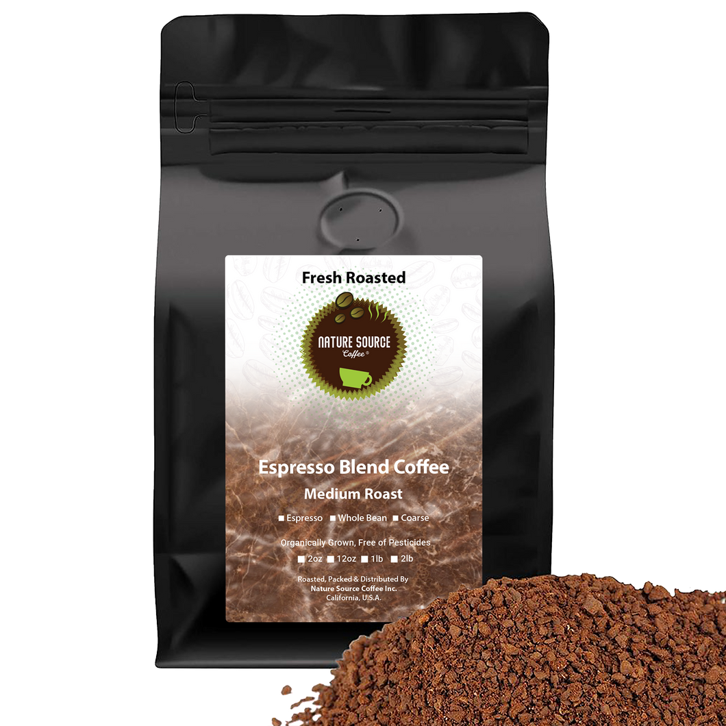 Espresso Blend Coffee | Organic Arabica Coffee | Medium Roast | Fresh Roasted