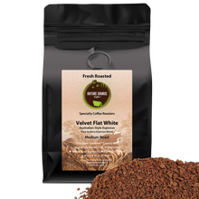 Load image into Gallery viewer, Velvet Flat White – Australian-Style Espresso | Pure Arabica Espresso Blend  | Medium Roast
