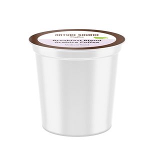 Breakfast Blend Coffee | Organic| Single Serve Cups, 0.35oz | Fresh Roasted