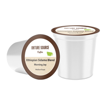 Load image into Gallery viewer, Morning Joy | Organic | Single Serve Cups Coffee | 0.35oz | Medium Roast | Fresh Roasted
