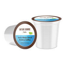 Load image into Gallery viewer, Swiss Water Decaf Coffee | Single Origin | Organic | Single Serve Cups, 0.35oz | Fresh Roasted
