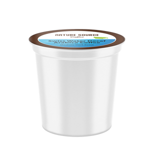 Swiss Water Decaf Coffee | Single Origin | Organic | Single Serve Cups, 0.35oz | Fresh Roasted